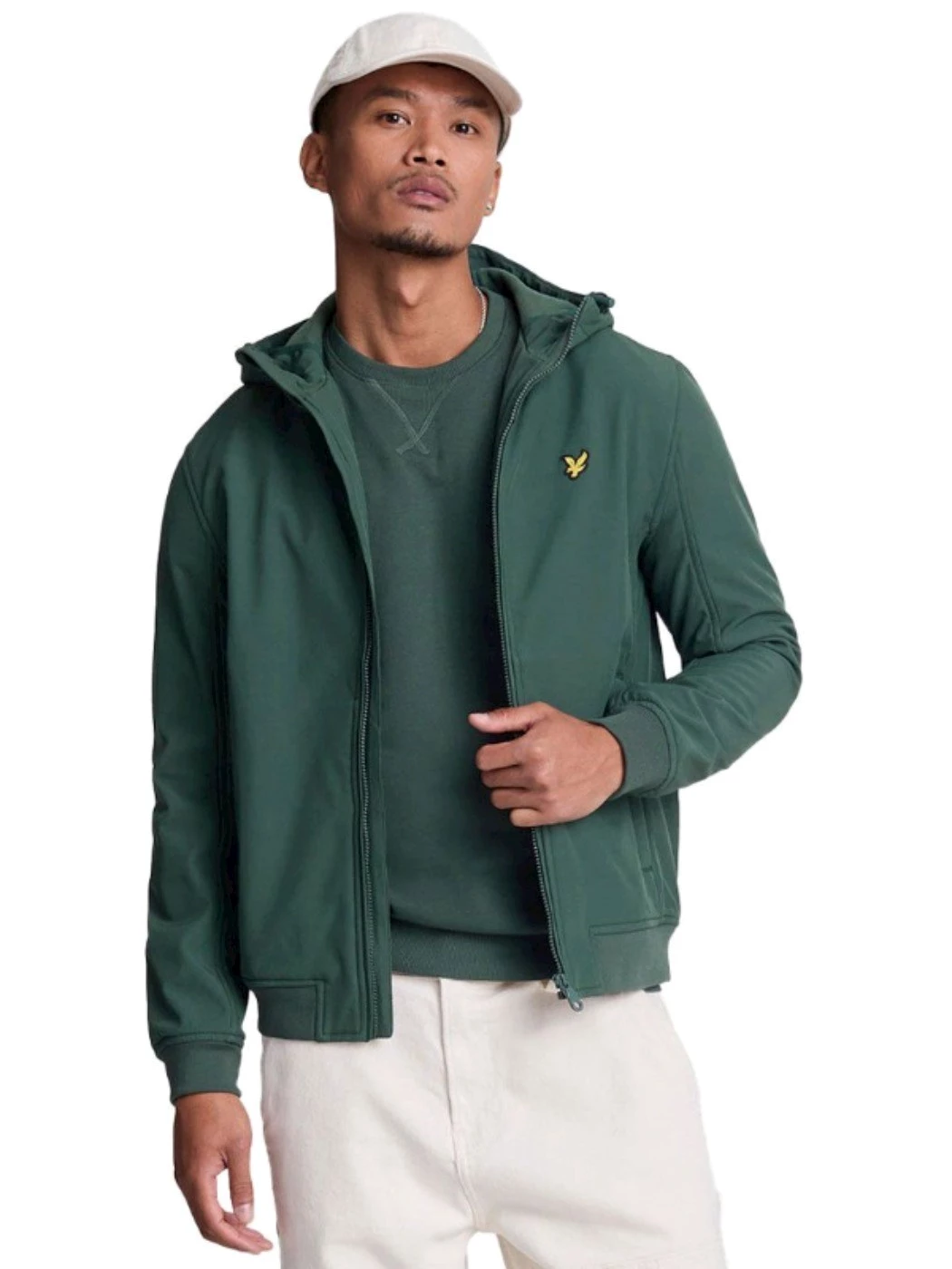 Lyle & Scott Giacca Uomo softshell Green Mercurial