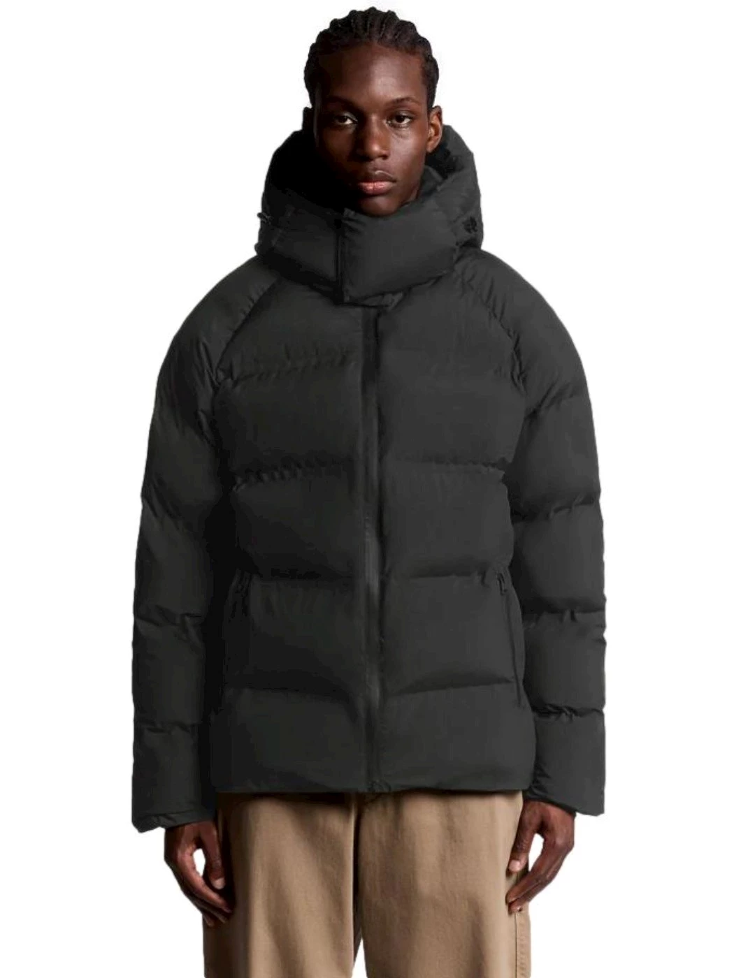 LYLE & SCOTT Piumino con cappuccio pesante Nero Uomo