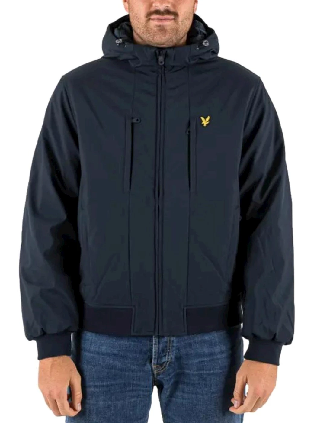 Lyle & Scott Wadded Winter Softshell Jacket Dark navy