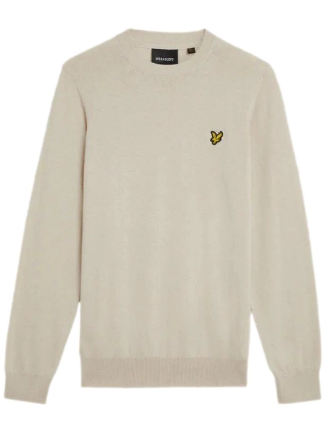 Lyle & Scott Maglione girocollo in cotone merino Uomo Cove