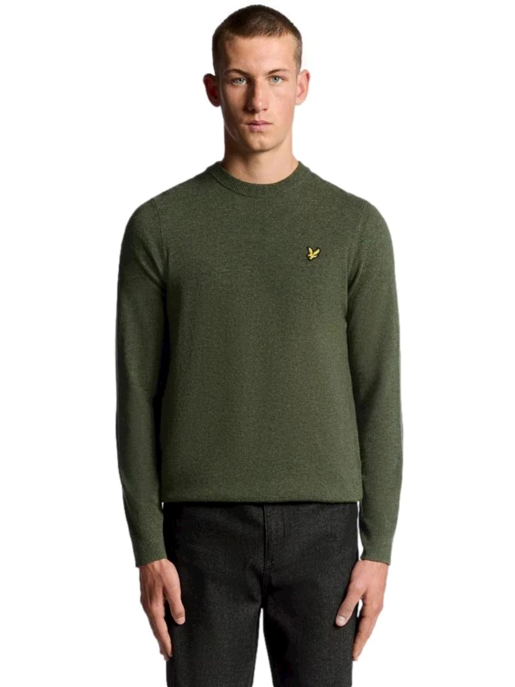 Lyle & Scott Maglione girocollo in misto lana d'agnello KN2114V