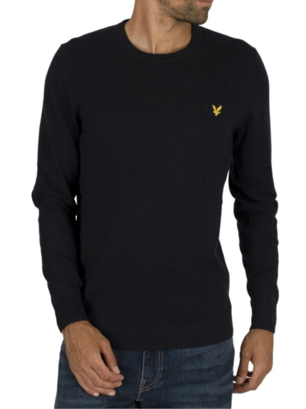 Lyle & Scott Cotton Merino Crew Jumper Felpa Uomo