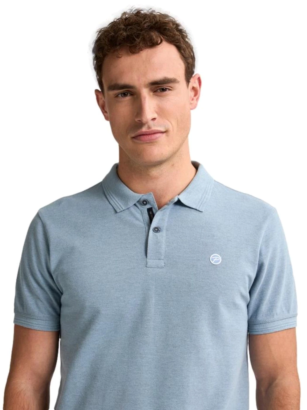 Petrol Polo pellicano classico colore azzurro