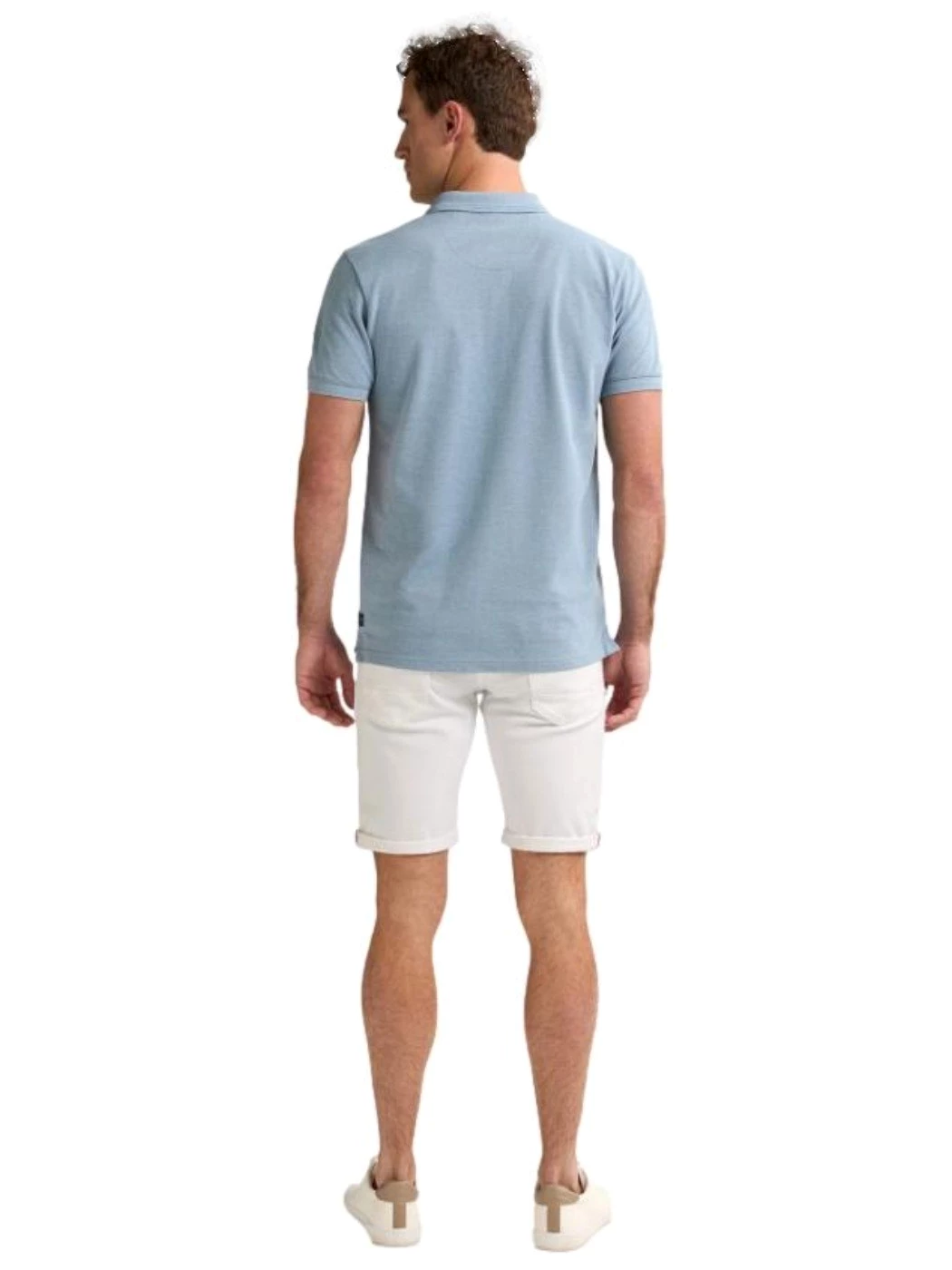 Petrol Polo pellicano classico colore azzurro