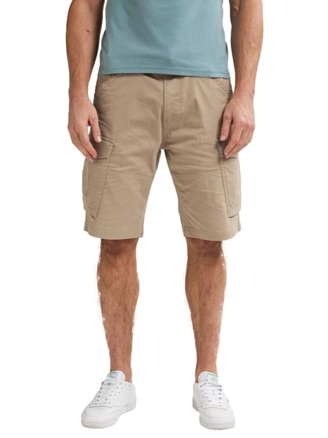 Petrol Pantaloncini cargo con cintura seasalt colore beige