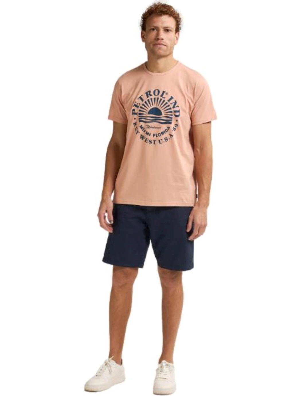 Petrol Uomo Pantaloncini Chino Blu