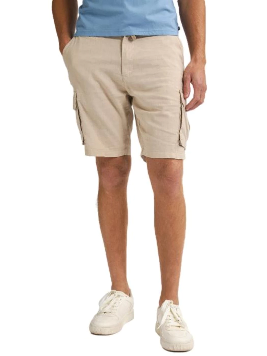 Petrol Pantaloncini Uomo Cargo Sabbia