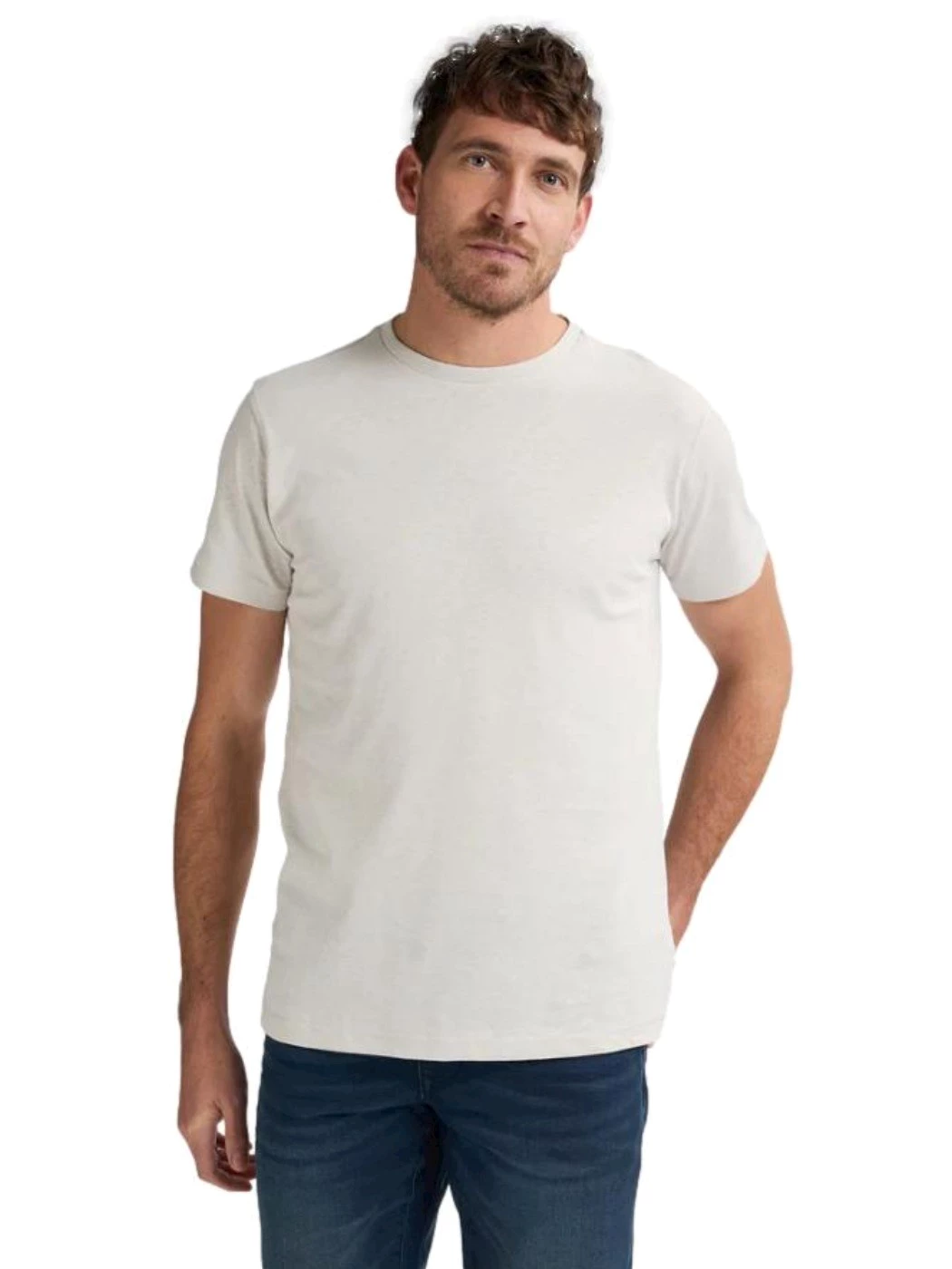 Petrol Maglietta tinta unita waveviewcrest Uomo panna