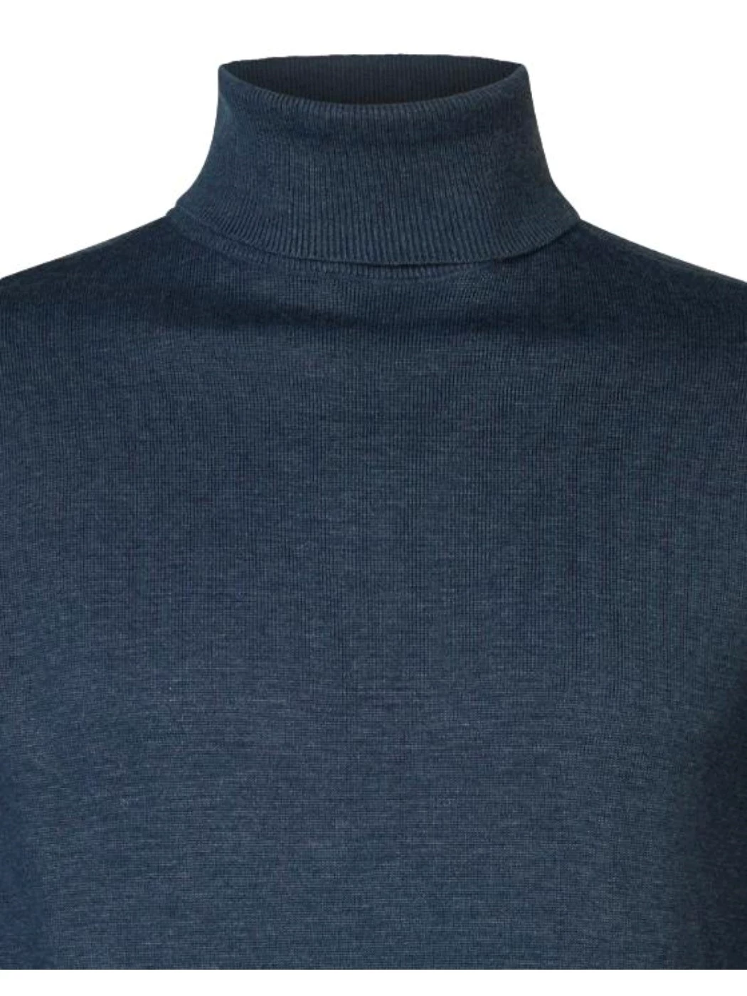 Petrol Dolcevita eagle in maglia fine Blue