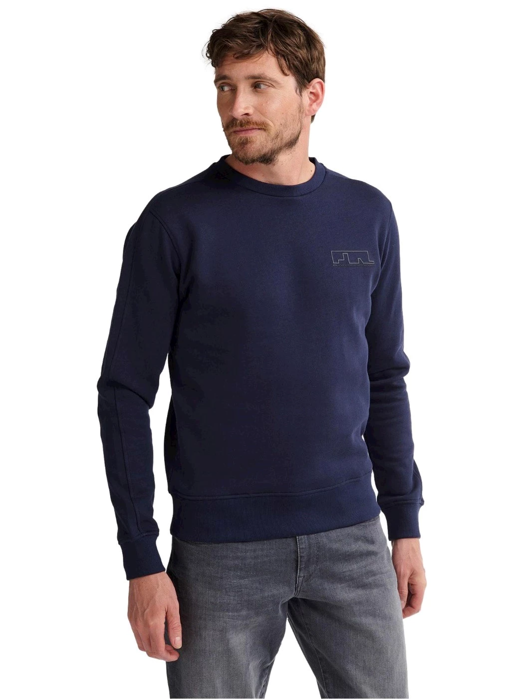 Petrol Uomo Maglione Girocollo Navy