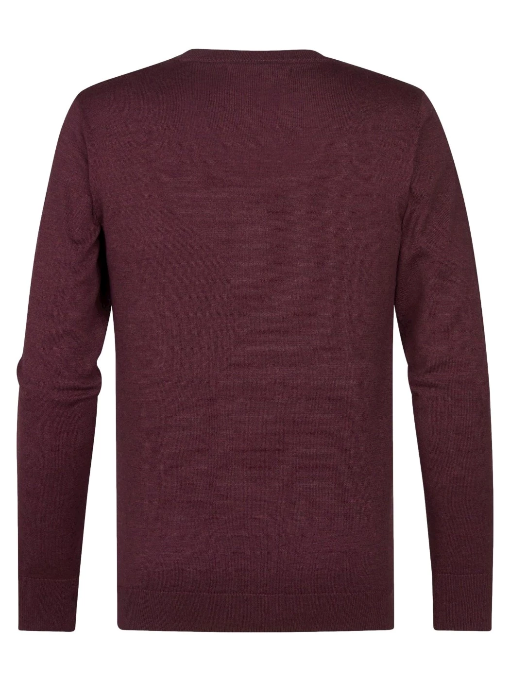 Petrol Maglione collo a V Whitefish colore Burgundy