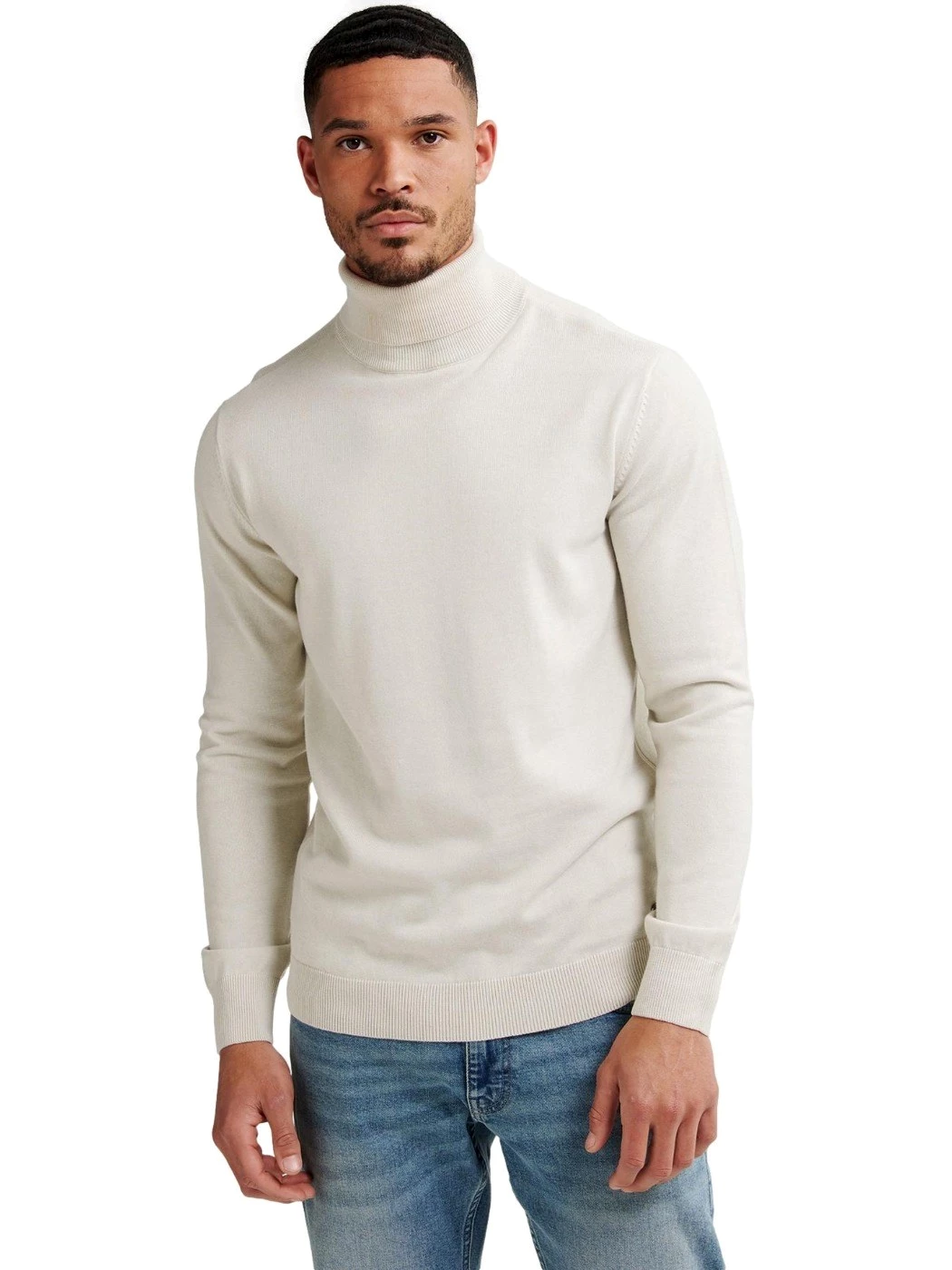 Petrol Dolcevita in maglia fine vail Colore Antico Melee