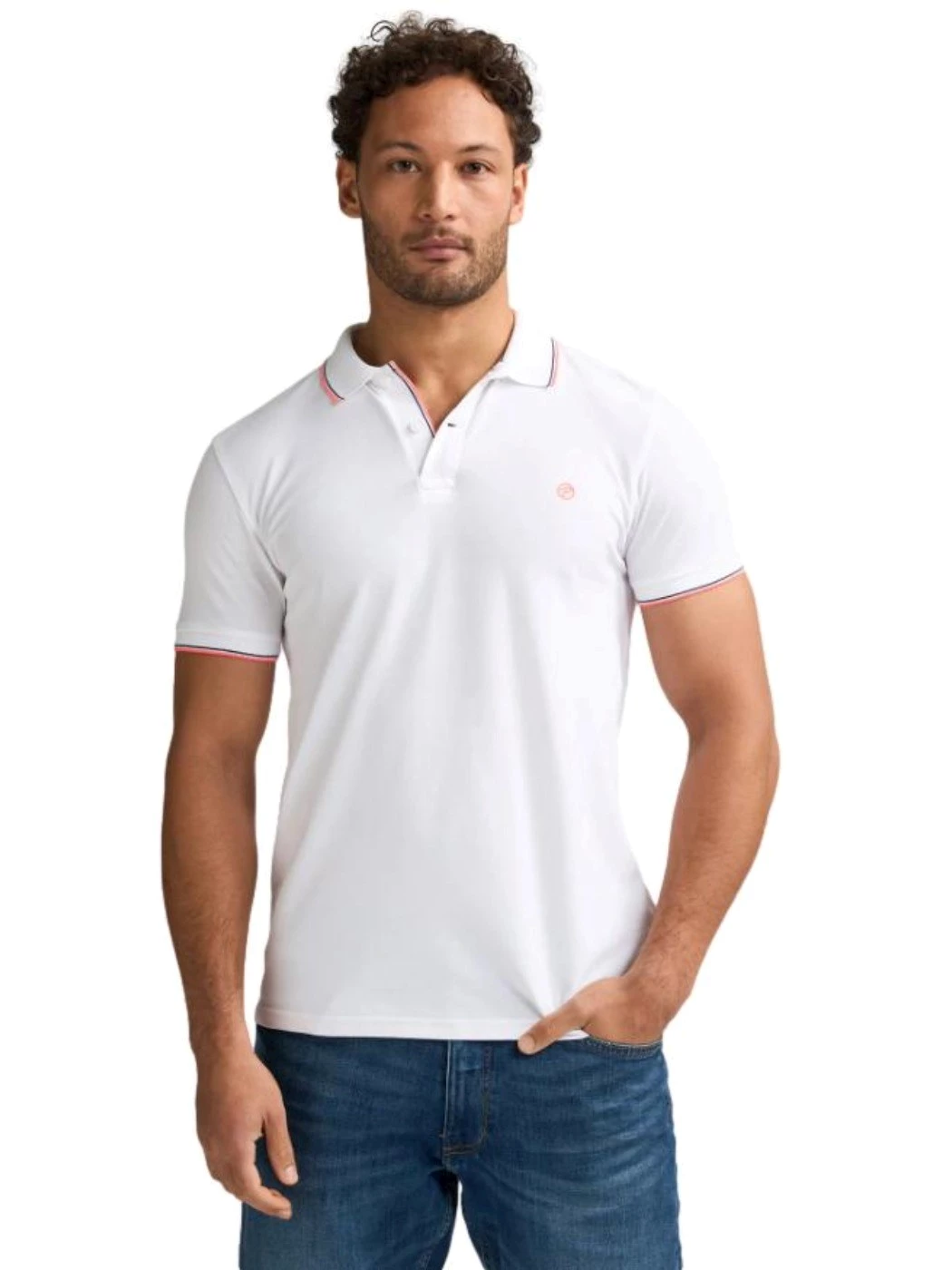 Petrol Polo Classica Wave Uomo