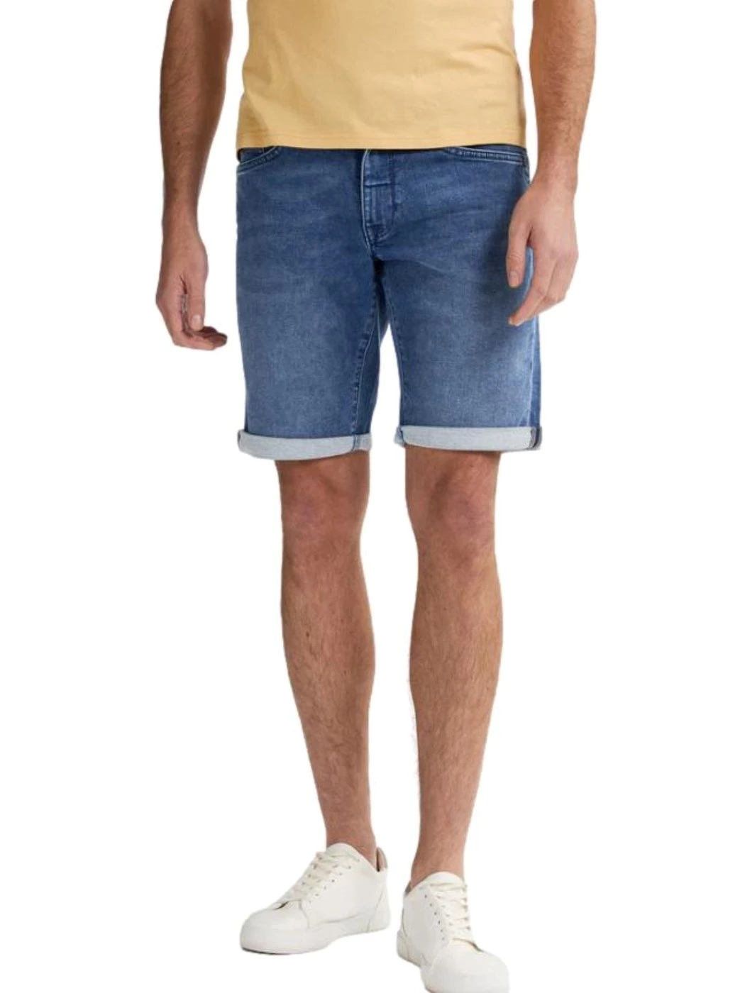 Petrol Jackson pantaloncini in denim elasticizzato 5701