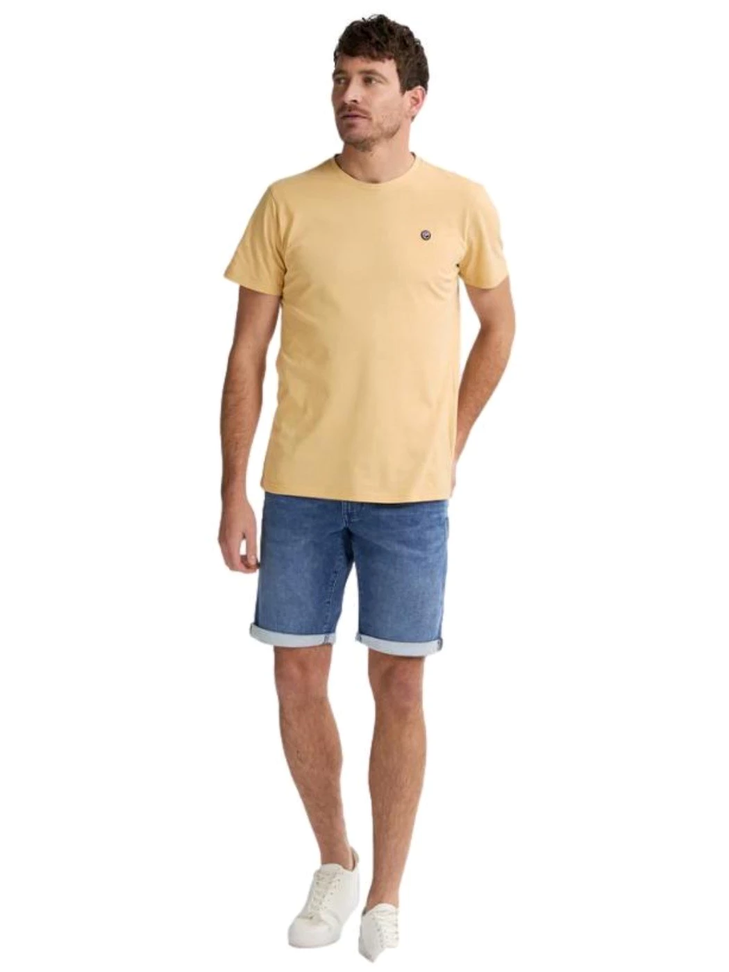 Petrol Jackson pantaloncini in denim elasticizzato 5701