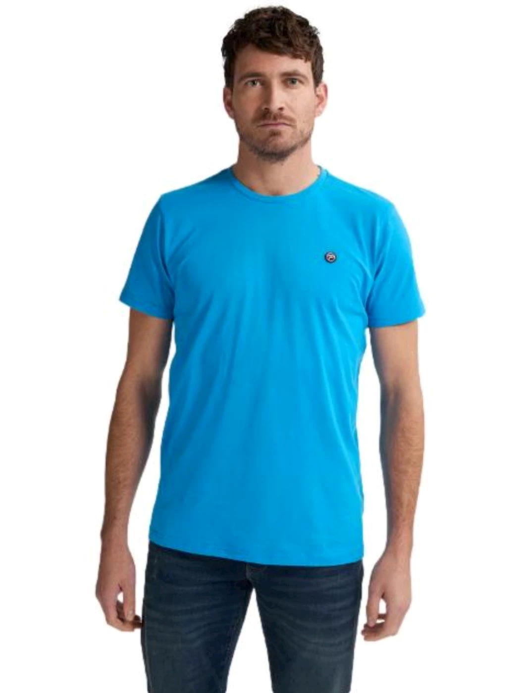 Petrol Maglietta con logo Windward Uomo acqua scura