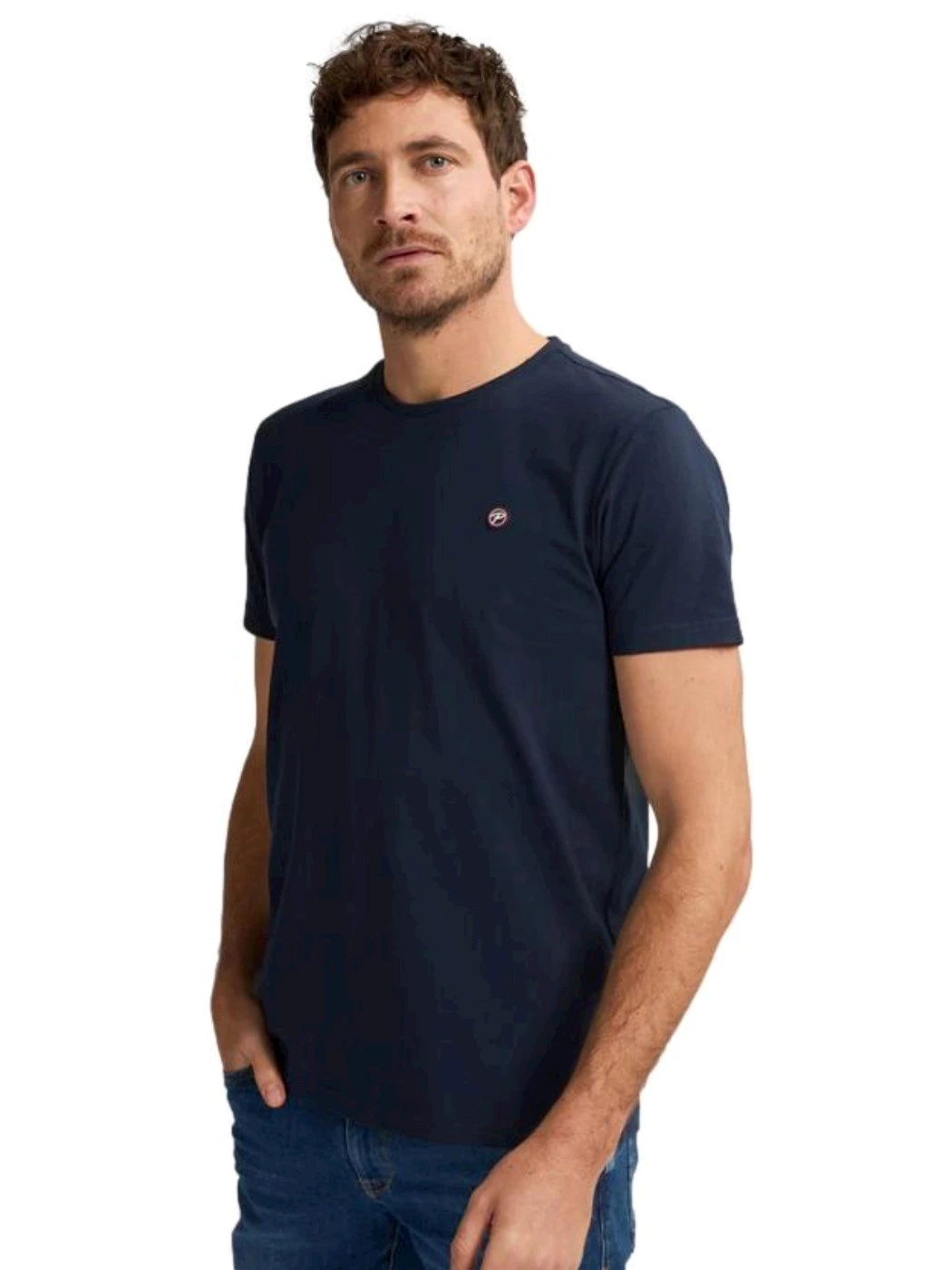 Petrol Maglietta con logo Windward colore 5178 Navy