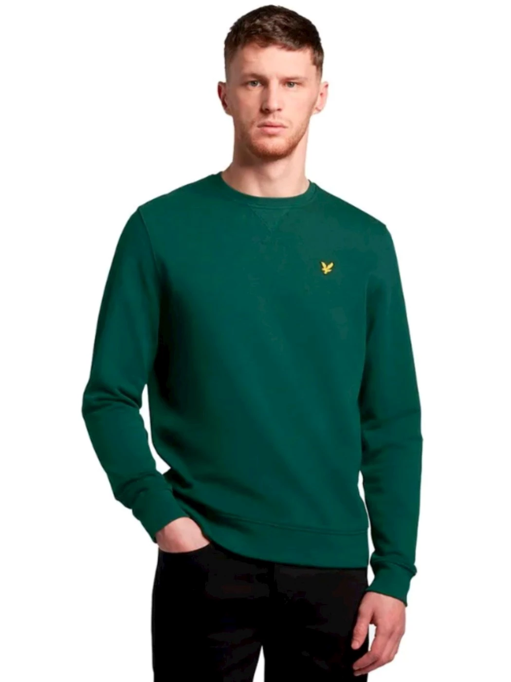 Lyle & Scott Felpa Uomo dark green ML1131V W486