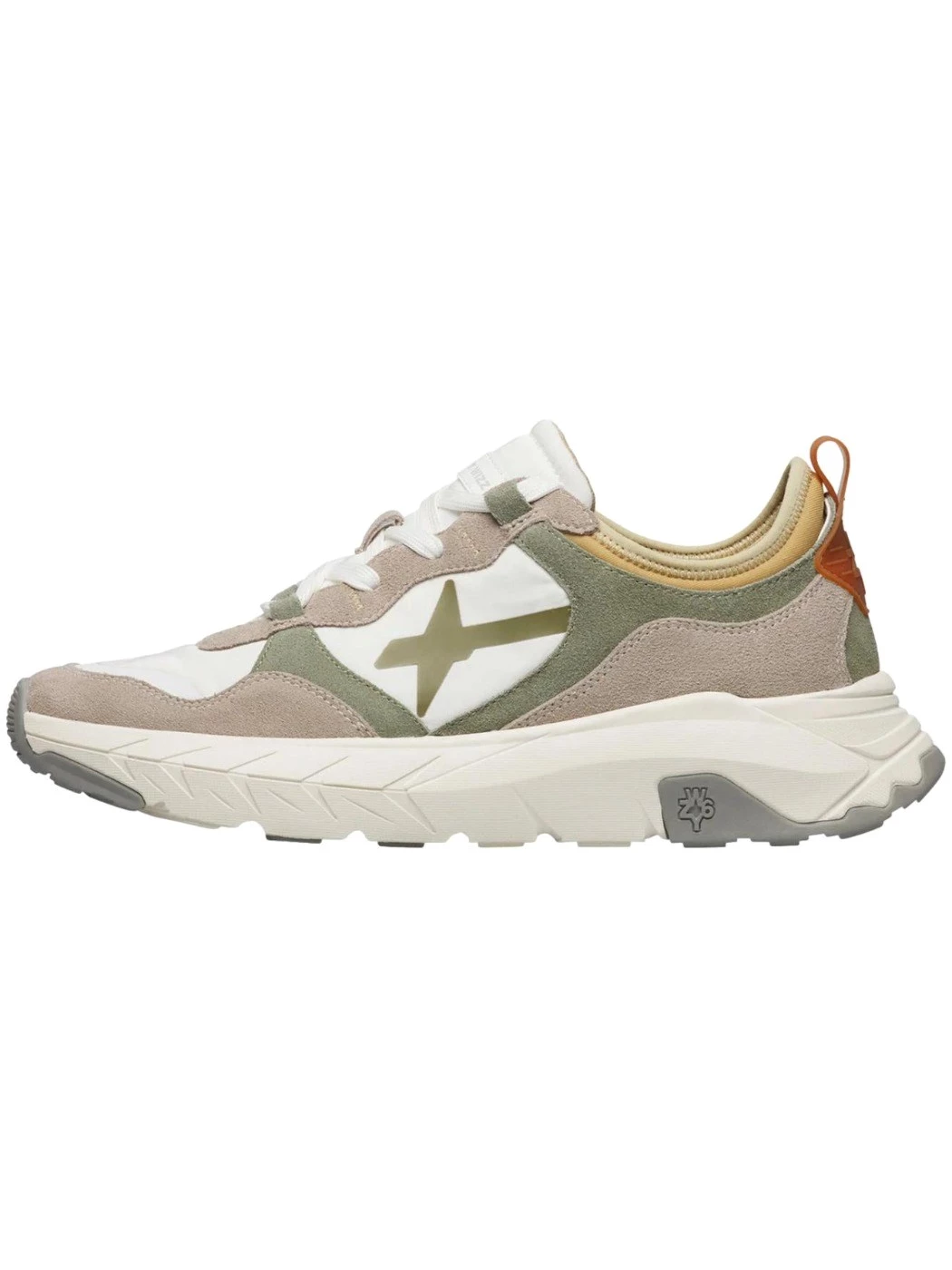 W6YZ Next M Sneakers Uomo Taupe White Militare