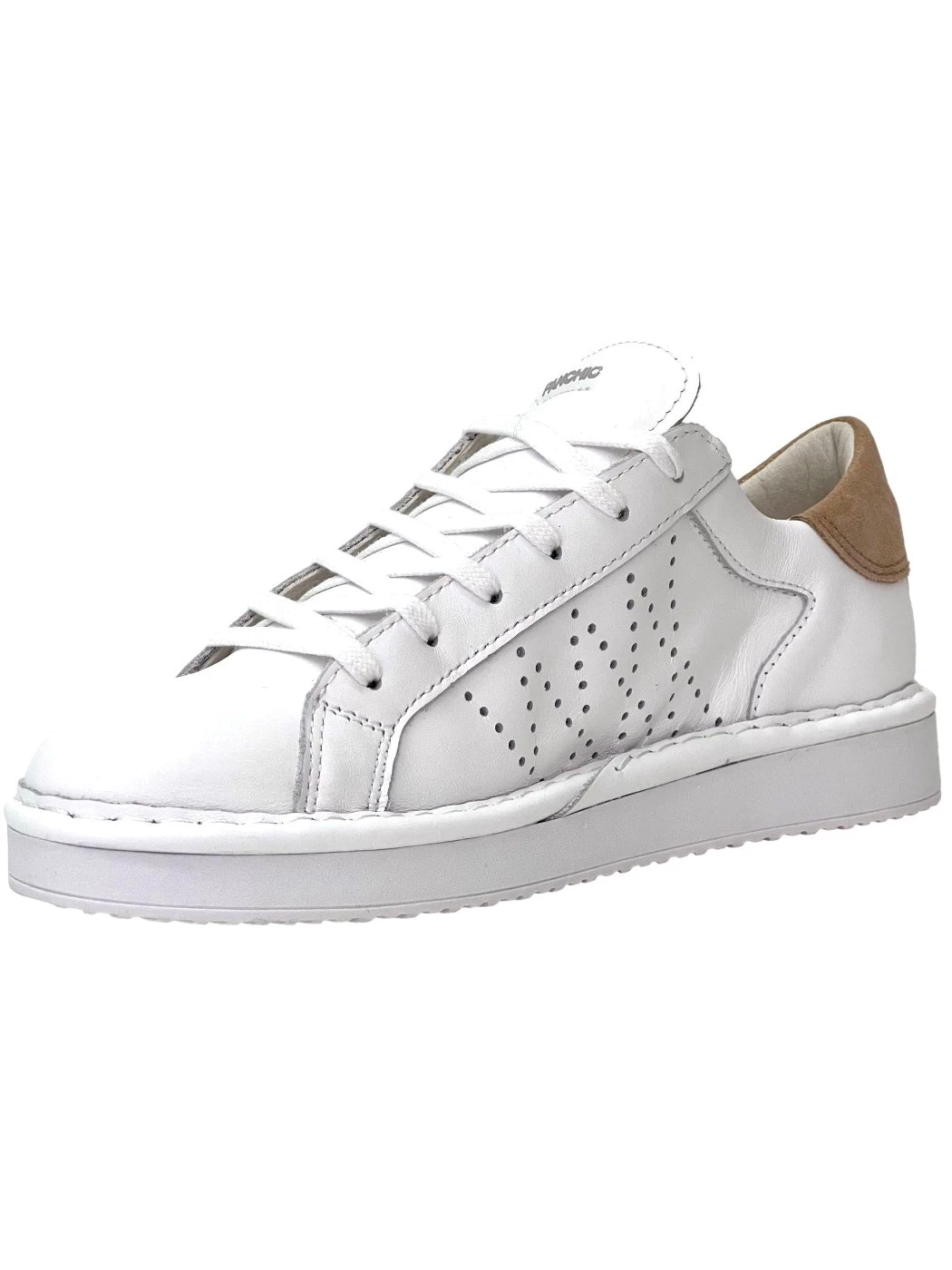 PANCHIC Scarpa allacciata Donna in pelle P01 White Gold