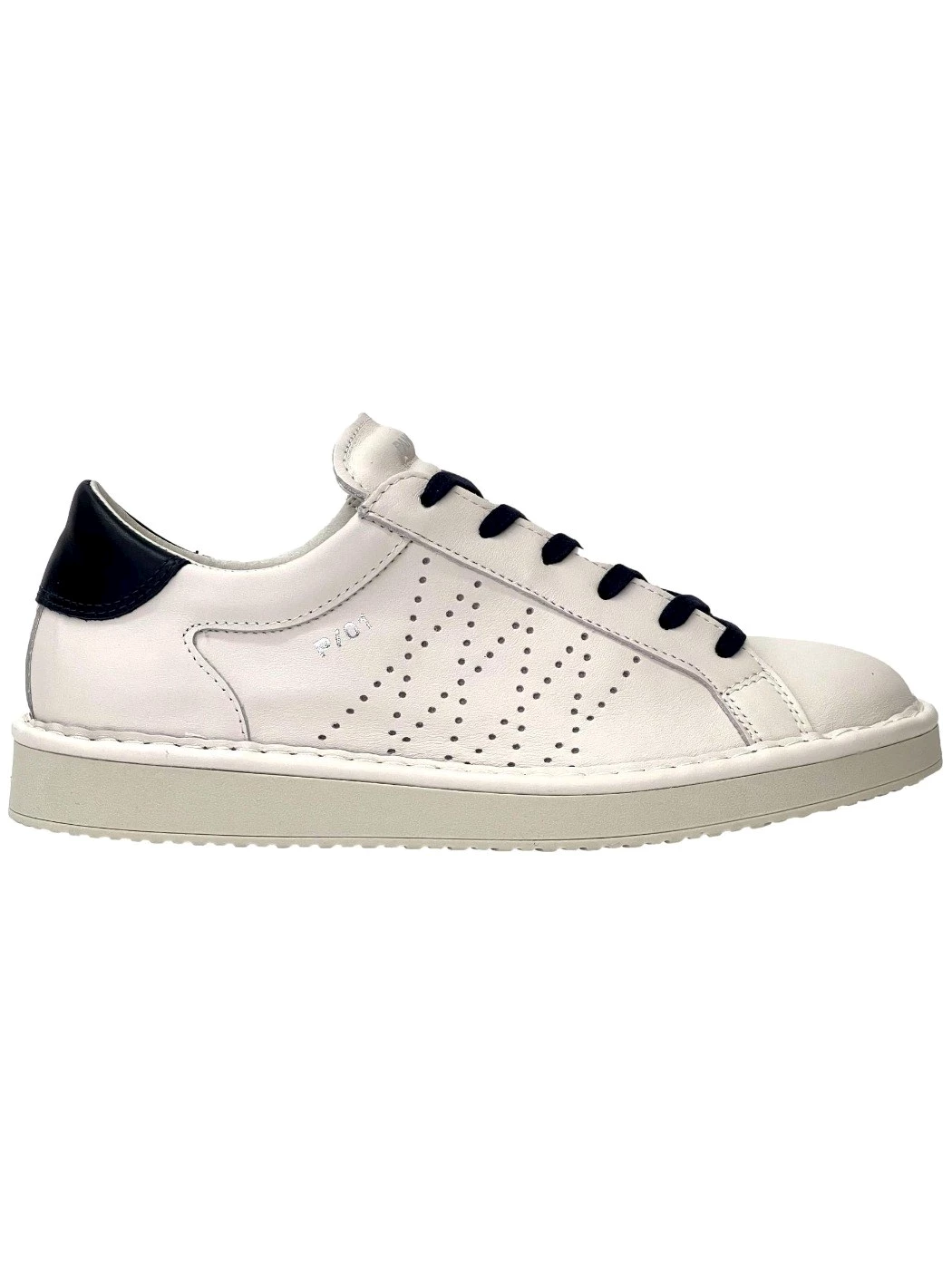 PANCHIC Scarpa allacciata in pelle uomo P01 ivory night