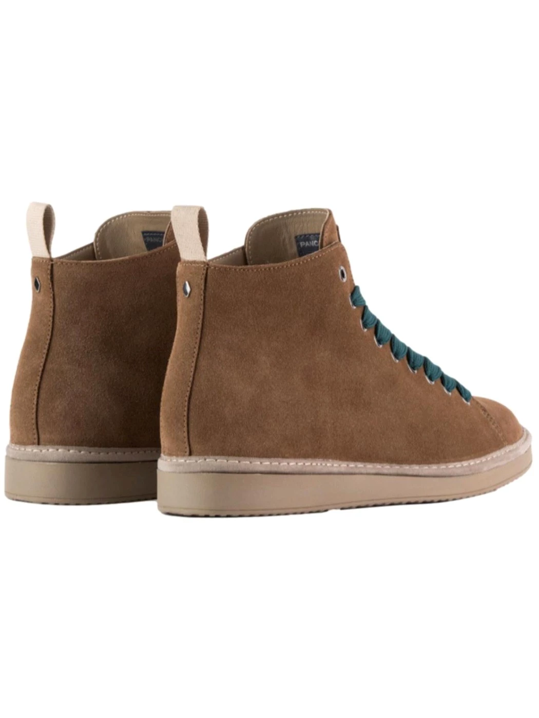 Panchic Polacchino P01 in Suede foderato in pelle