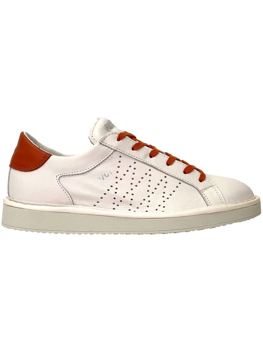 PANCHIC Scarpa allacciata Uomo in pelle P01 Ivory Rust