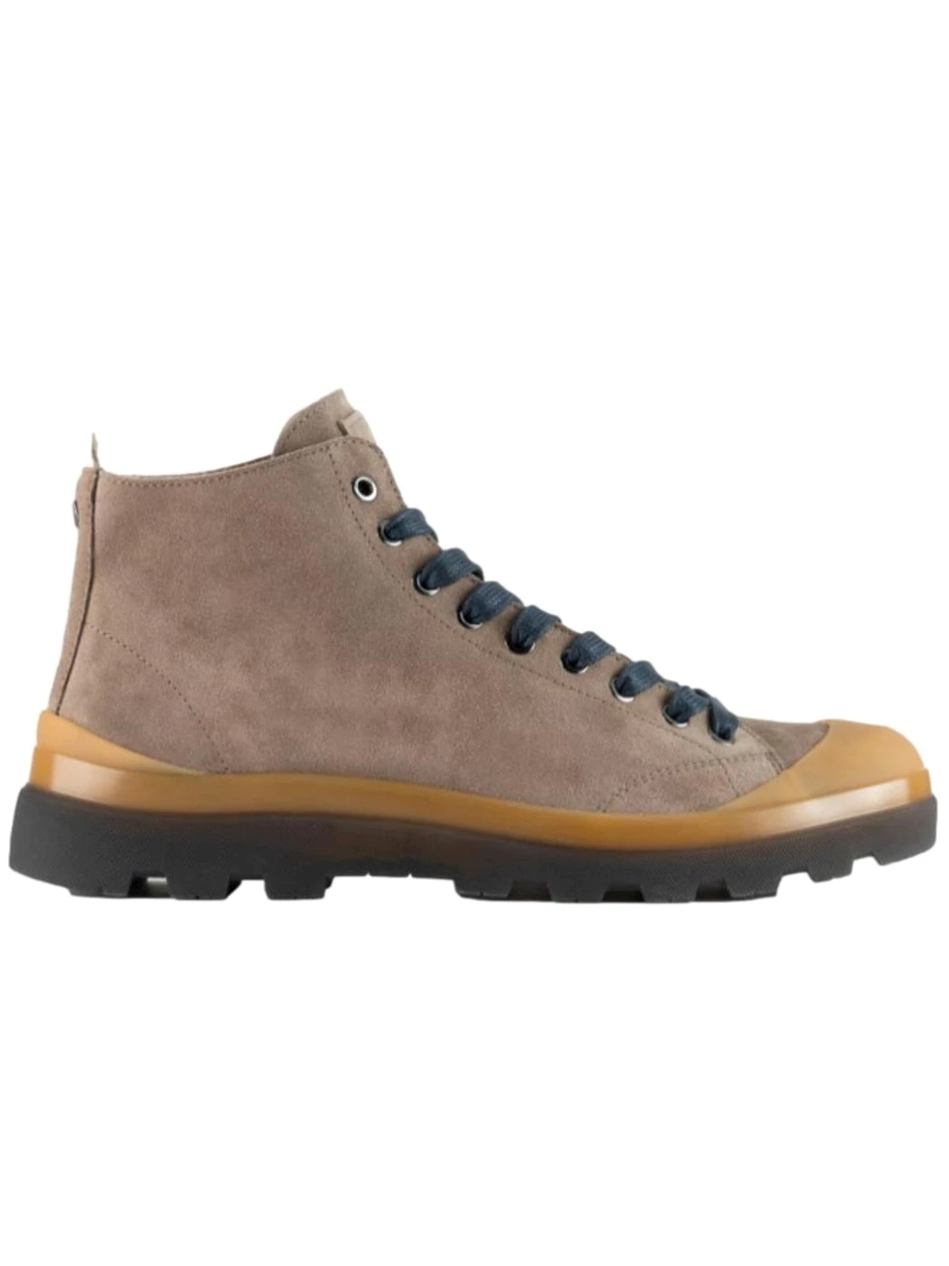 Panchic Polacchino P03 in Suede foderato in Microfibra NOCE COBA