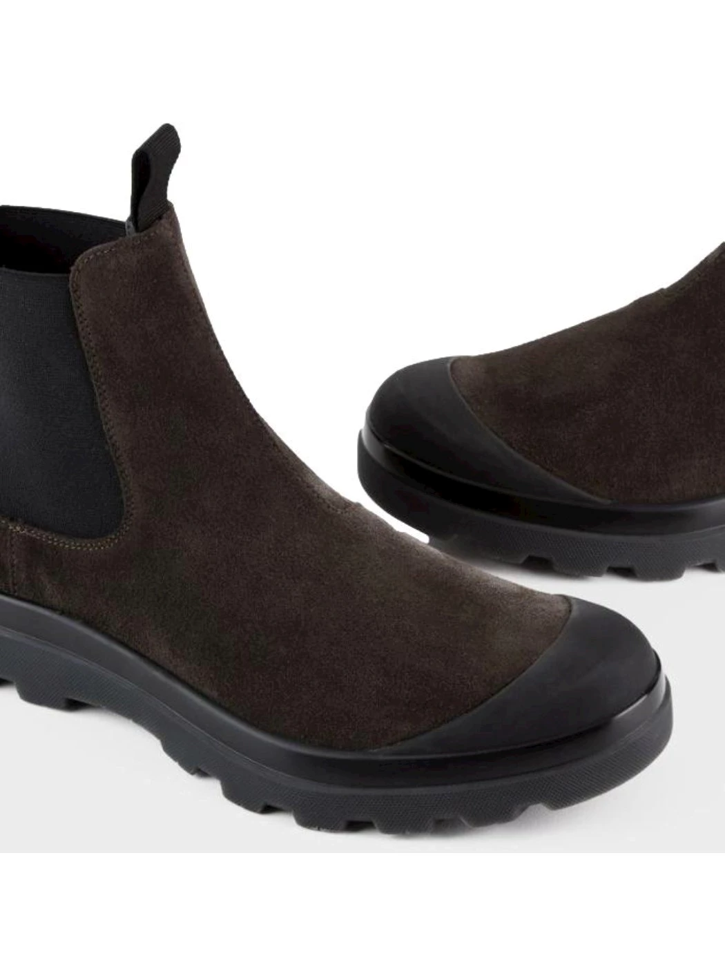 Panchic P03 Stivaletto Beatle in Suede foderato in Microfibr