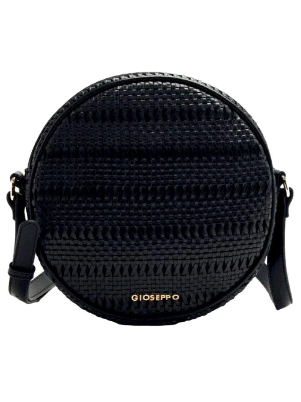 Gioseppo Borsa a tracolla intrecciata Parkland Nero