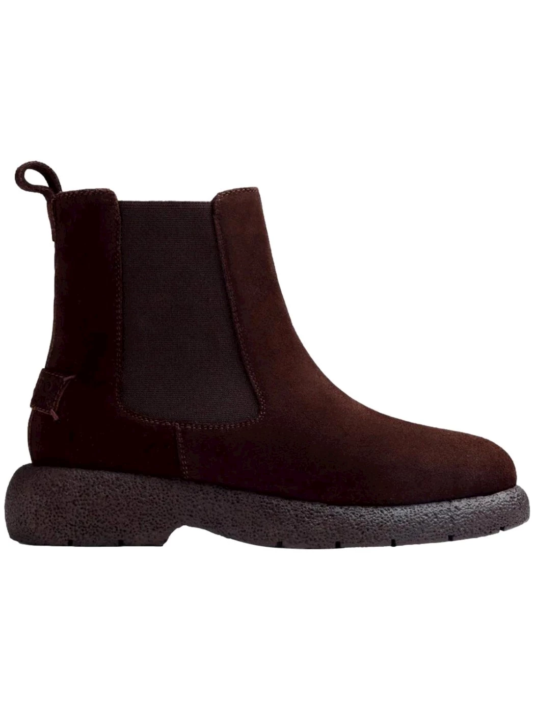Gioseppo Stivaletto chelsea in pelle presov Chocolate