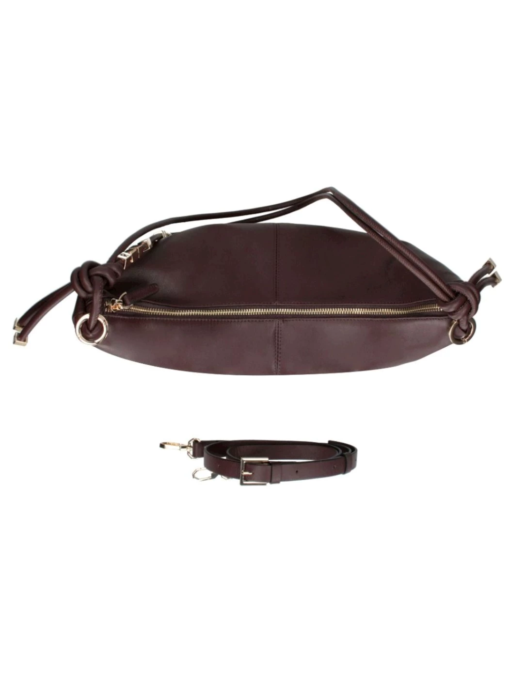 Rebelle Borsa a spalla Donna Grande in Pelle Marrone