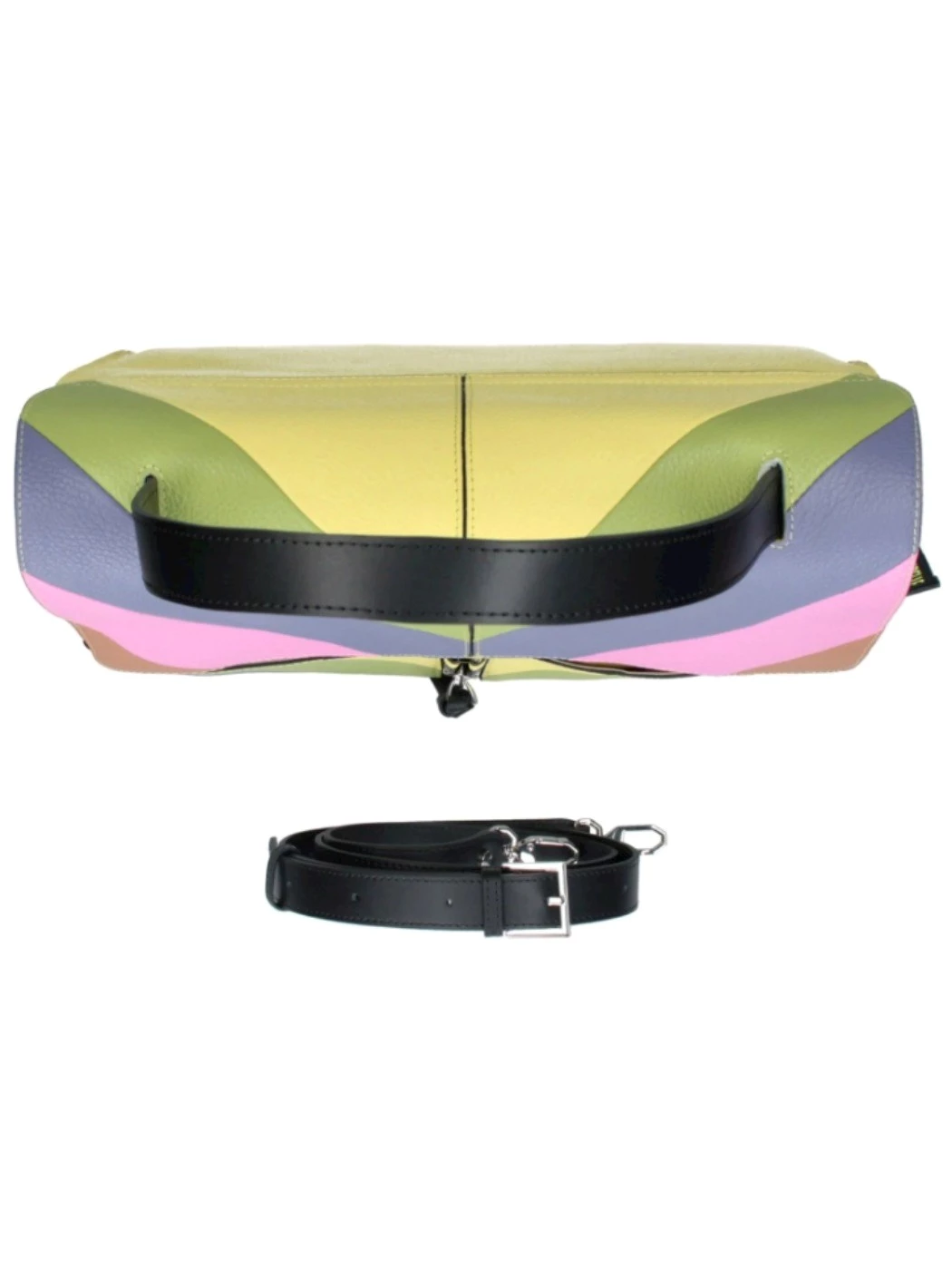 Rebelle Borsa a spalla Clio Rave in pelle multicolore