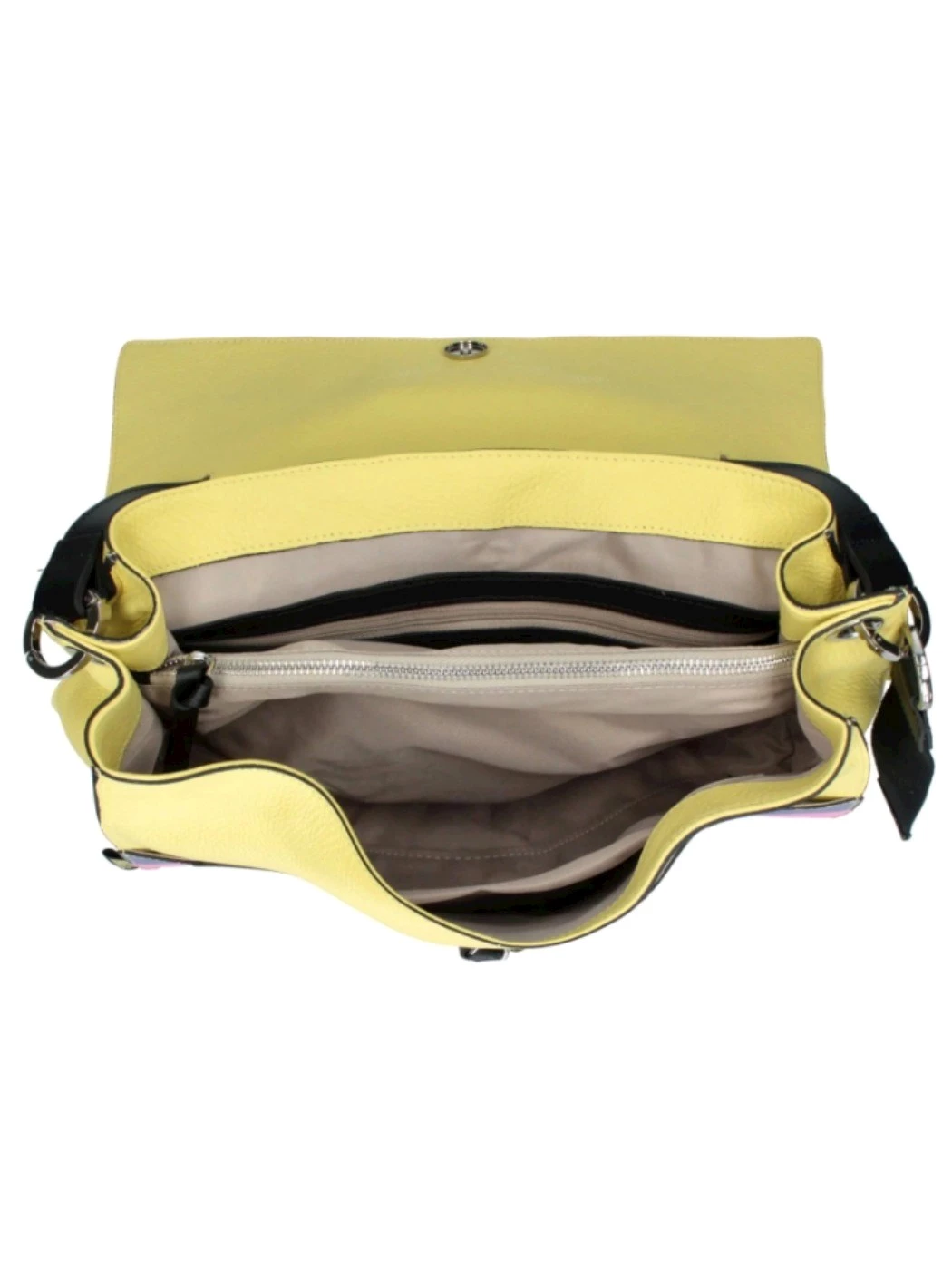 Rebelle Borsa a spalla Clio Rave in pelle multicolore