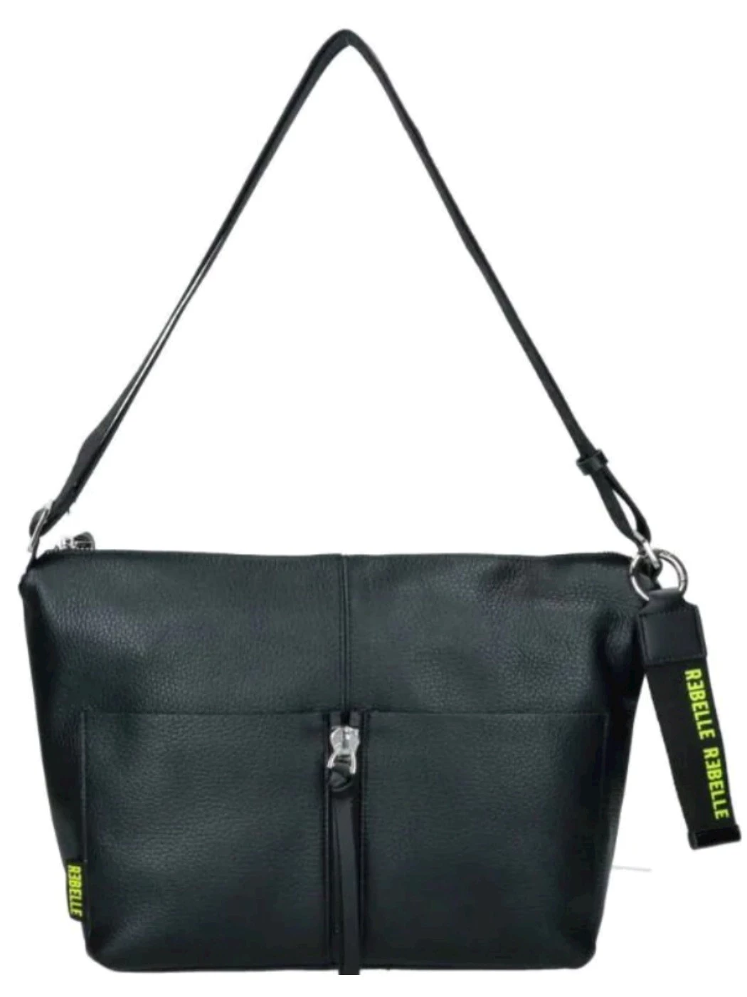 Rebelle Lycaena Big dollaro Nero tracolla in pelle da donna