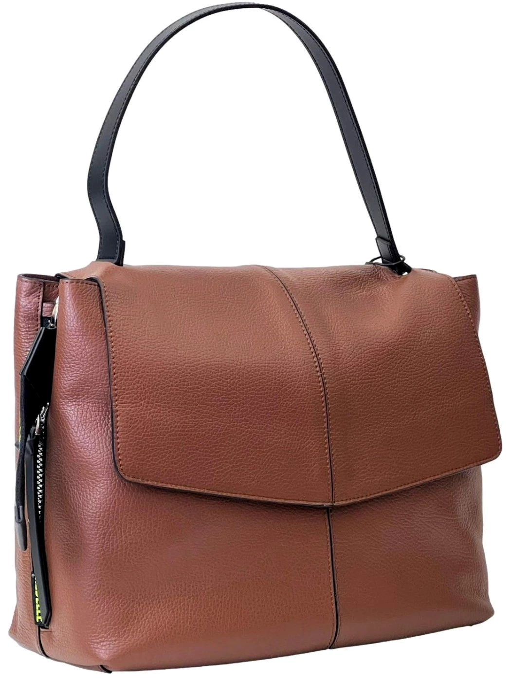 Rebelle Borsa a spalla in pelle Lampetra chocolate