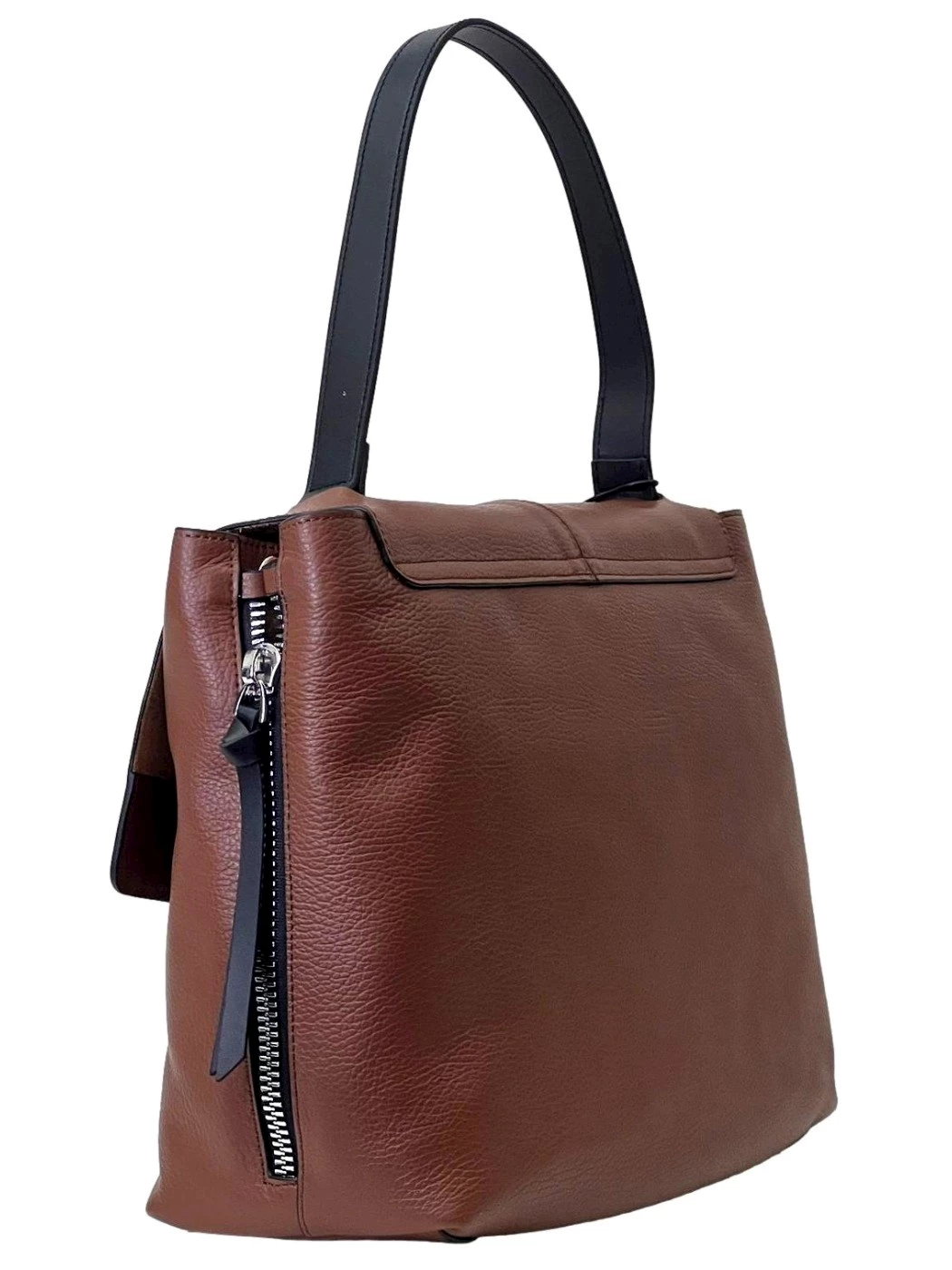 Rebelle Borsa a spalla in pelle Lampetra chocolate