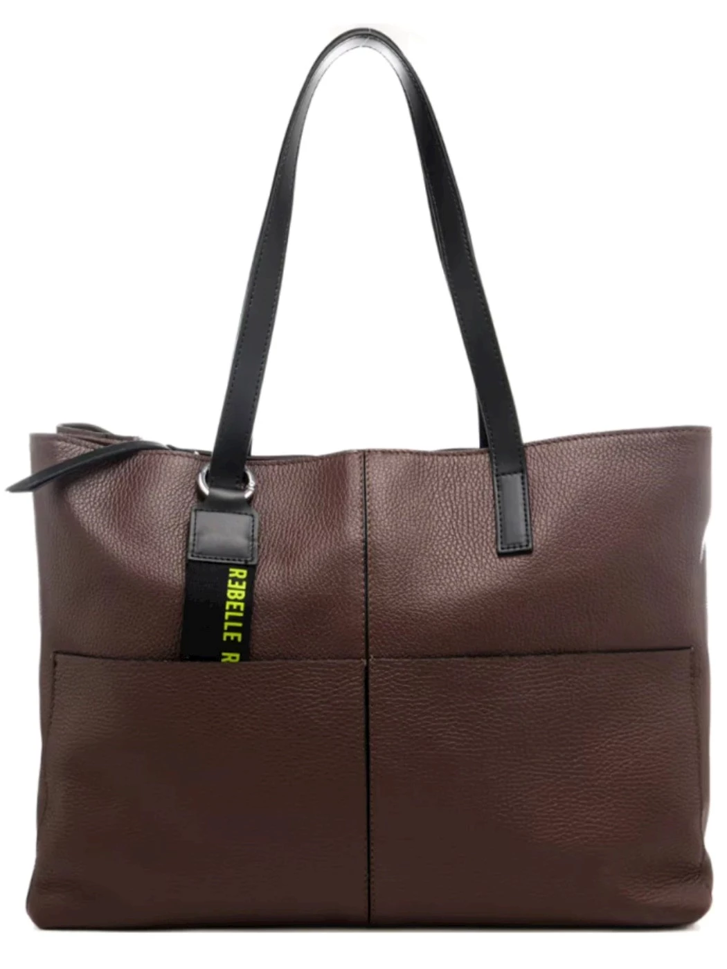 Rebelle Borsa shopping in pelle da donna Moka