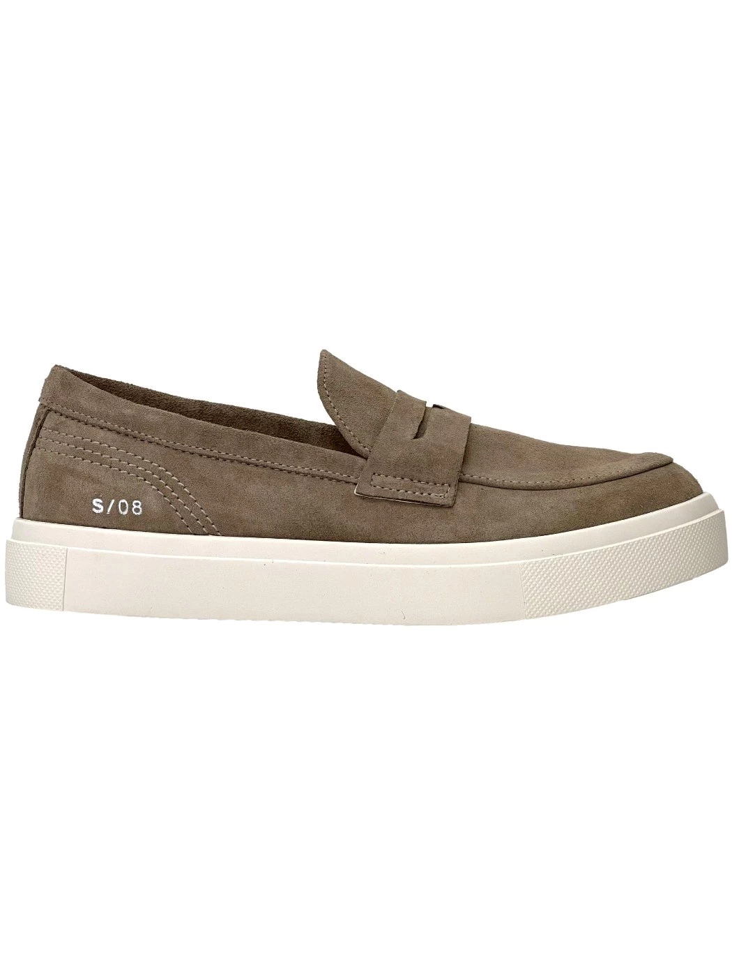 PANCHIC S08 Slip on in pelle Uomo Khaki
