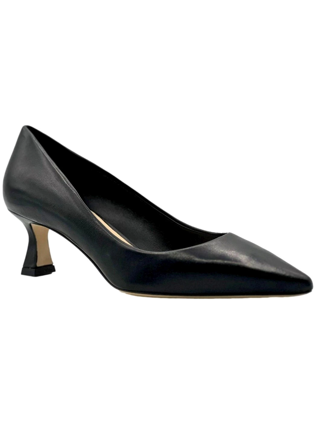 Julie Dee Décolleté Donna Nero in pelle Made in Italy