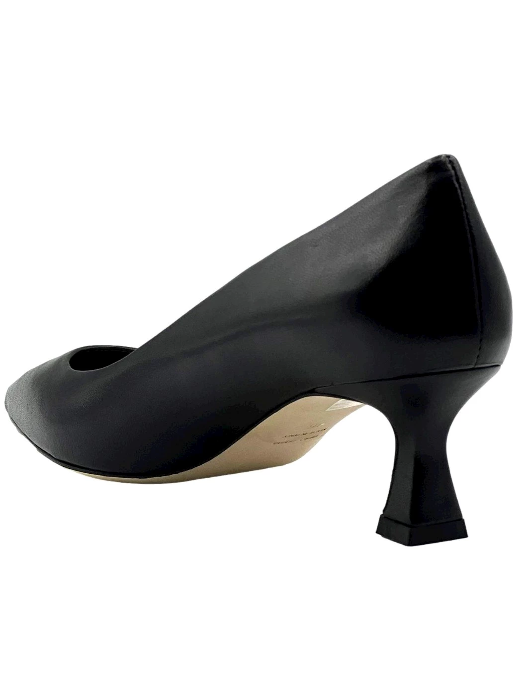 Julie Dee Décolleté Donna Nero in pelle Made in Italy