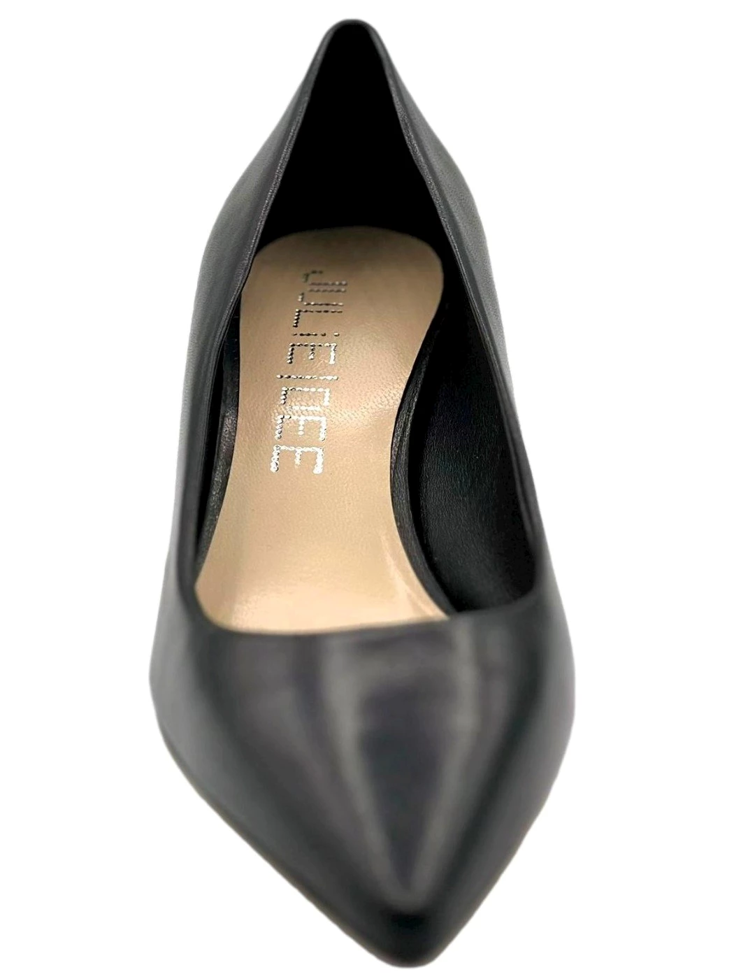 Julie Dee Décolleté Donna Nero in pelle Made in Italy