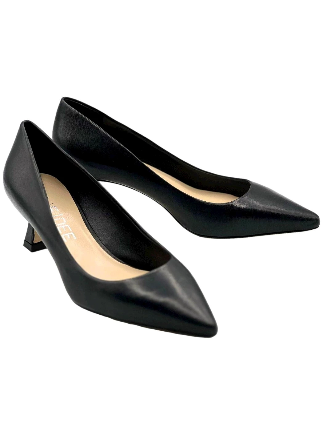 Julie Dee Décolleté Donna Nero in pelle Made in Italy