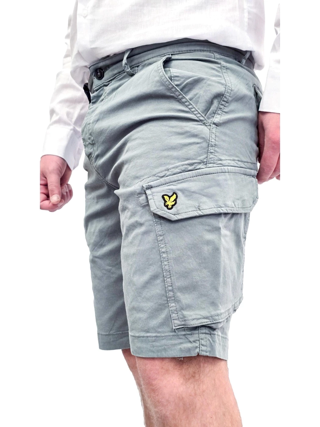 Lyle & Scott Wembley Cargo Short verde acqua