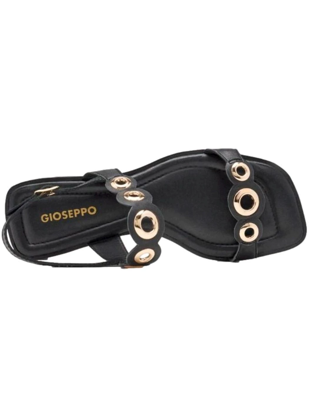 GIOSEPPO Sandali bassi pelle con occhielli sirena Donna