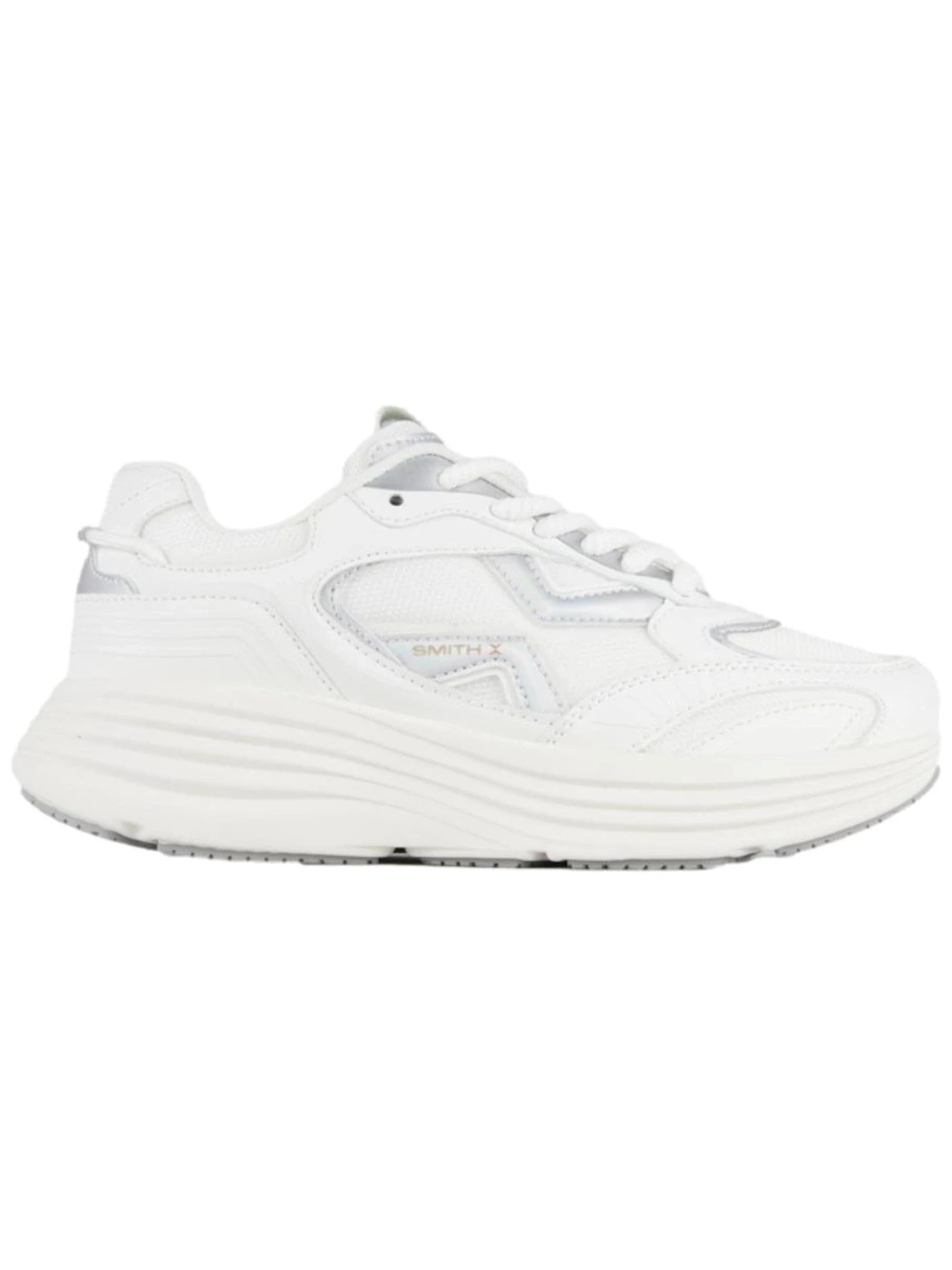 ALEXANDER SMITH Sneakers Donna Storm in pelle bianca