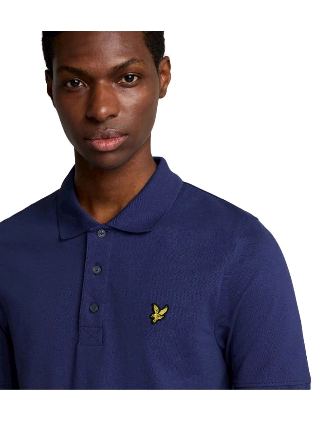Lyle & Scott Polo tinta unita Uomo in cotone SP400VOG X568