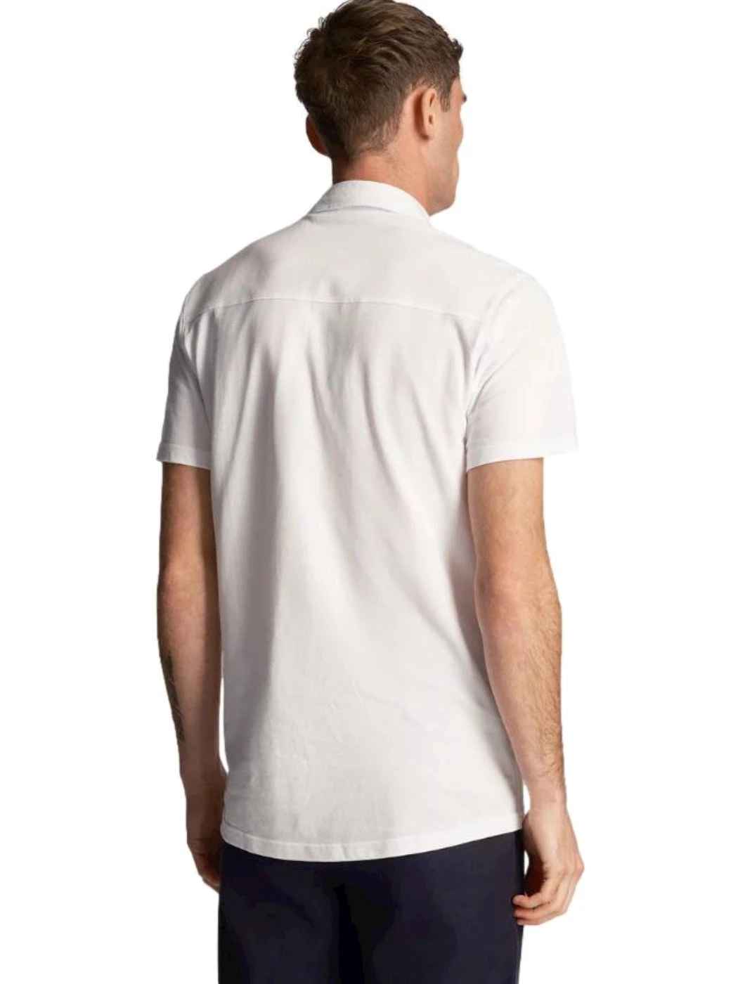 Lyle & Scott Camicia Oxford leggera Uomo bianca SW2004V