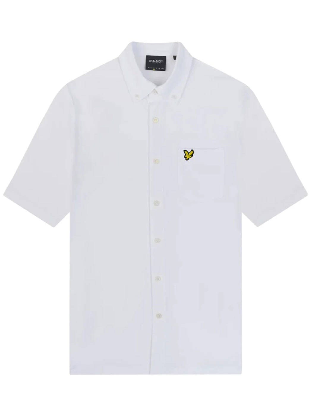 Lyle & Scott Camicia Oxford leggera Uomo bianca SW2004V