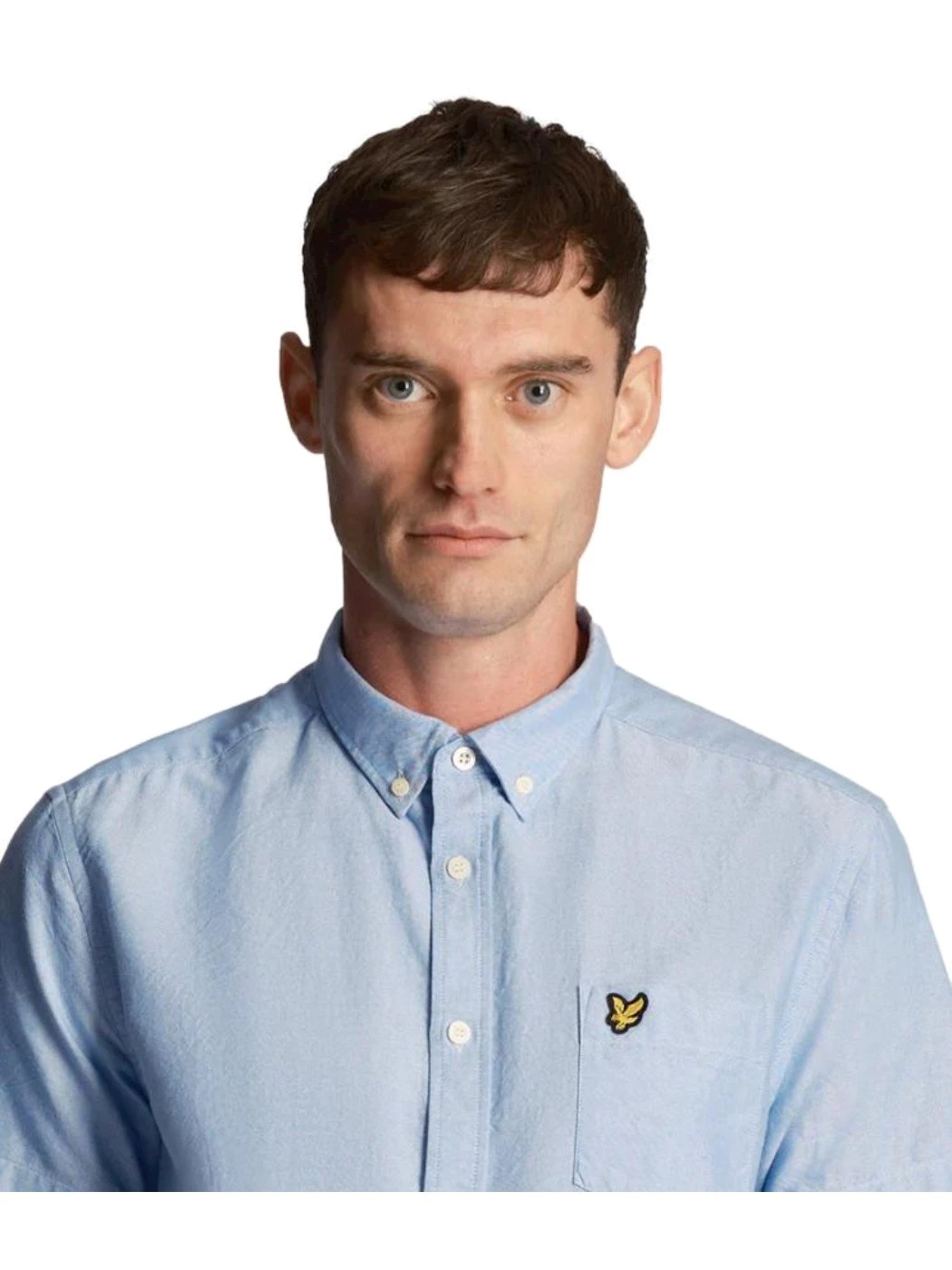 Lyle & Scott Camicia Oxford a maniche corte Uomo SW2004V X41